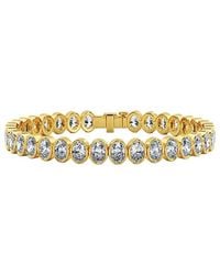 Lab Grown Diamonds - 14K 12.50 Ct. Tw. Lab-Grown Diamond Tennis Bracelet - Lyst