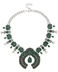 Eye Candy LA - Enamel Blossom Statement Necklace - Lyst