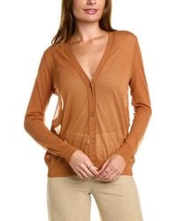 Lafayette 148 New York - Button Front Cardigan - Lyst