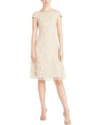 THEIA - Chrisley Petal Cocktail Dress - Lyst