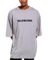 Balenciaga Oversized T-shirt - Grey