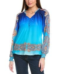 Hale Bob - Everleigh Silk Top - Lyst