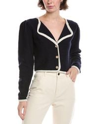 FRAME - Frame The Corded Cardigan - Lyst