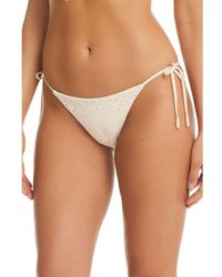 Red Carter - Eyelet Tie Side Swim Bottoms - Lyst
