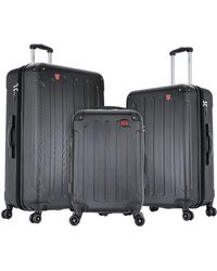 DUKAP - 3pc Hard-side Luggage Set With Usb Port - Lyst