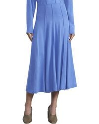 Lafayette 148 New York - Godet Knit Wool Skirt - Lyst