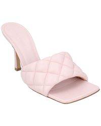 Bottega Veneta - Lambskin Leather Padded Mule Never Worn (Authentic Pre-Loved) - Lyst