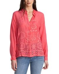 Johnny Was - Slim Audrey Button-Down Shirt - Lyst