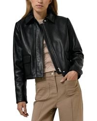 Reiss - Drew Leather Jacket - Lyst