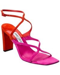 Jimmy Choo - Azie 85 Suede Sandal - Lyst