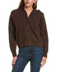 525 America - Luxe Zip Front Hoodie - Lyst