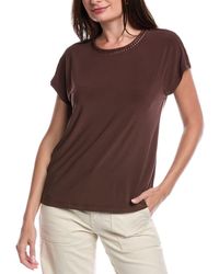 Jones New York - Extended Shoulder Top - Lyst