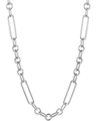 Jane Basch - Cool Steel Stainless Steel Paperclip Chain Necklace - Lyst