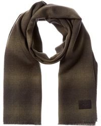 Vince - Doubleface Shadow Plaid Wool & Cashmere-Blend Scarf - Lyst