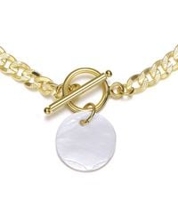 Rachel Glauber - 14k-plated 15.5mm Pearl Necklace - Lyst