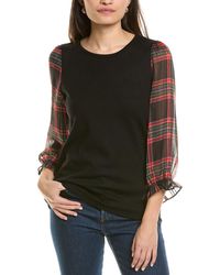 Jones New York - 3/4-Sleeve Blouse - Lyst