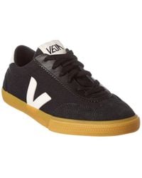 Veja - Volley Canvas & Leather Sneaker - Lyst