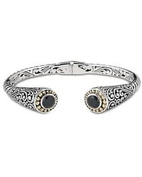 Samuel B. - 18K 5.00 Ct. Tw. Onyx Bracelet - Lyst