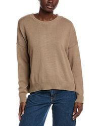 Minnie Rose - Boxy Cashmere-Blend Sweater - Lyst
