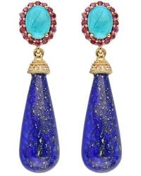 TIRAMISU - Vermeil 42.79 Ct. Tw. Gemstone Earrings - Lyst