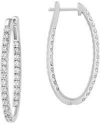 Effy Fine Jewelry - 14K 1.96 Ct. Tw. Lab-Grown Diamond Earrings - Lyst
