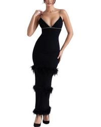 Dilireba - Solid Maxi Dress - Lyst