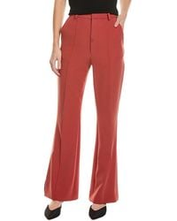 LAPOINTE - Crepe Flare Pant - Lyst
