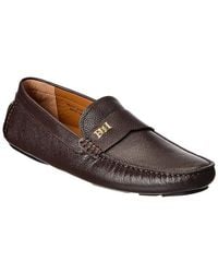 Bally - Welmy Leather Driver - Lyst