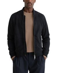 Reiss - Bild Suede Jacket - Lyst