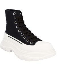 McQueen - Canvas Tread Slick Boot, Never Worn (Authentic Pre- Loved) - Lyst