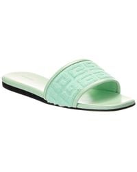 Givenchy - 4g Canvas & Leather Sandal - Lyst
