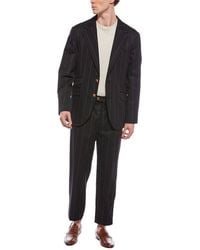 Brunello Cucinelli - 2pc Wool-blend Suit With Pleated Pant - Lyst
