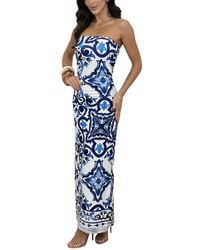 LOEY - Off-The-Shoulder Maxi Dress - Lyst