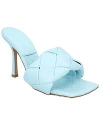 Bottega Veneta - Lambskin Leather Lido Mule (Authentic Pre-Loved) - Lyst