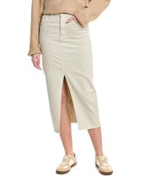 Hudson Jeans - Midi Skirt - Lyst