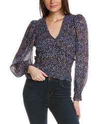 Isabel Marant - Etoile Nibel Silk-trim Top - Lyst