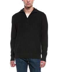 Rag & Bone - Joel Wool-Blend 1/2-Zip Sweater - Lyst