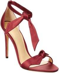 Alexandre Birman Clarita 100 Satin Sandal - Red