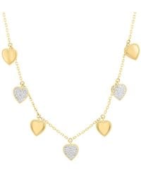 Effy Fine Jewelry - 14k 0.25 Ct. Tw. Diamond Necklace - Lyst