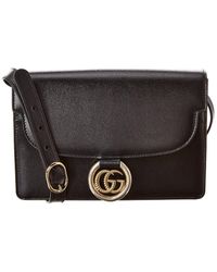 Gucci - Torchon Double G Leather Shoulder Bag - Lyst