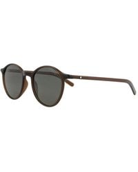 Montblanc - Mb0324S 50Mm Sunglasses - Lyst