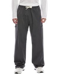 Palm Angels - Monogram Wool-Blend Loose Pant - Lyst