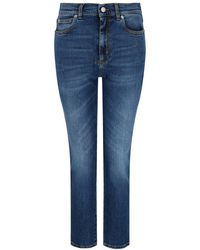 McQueen - Slim Fit Jeans - Lyst