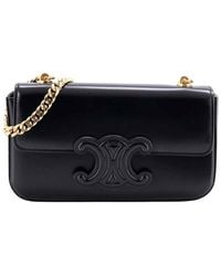 Celine - Triomphe Chain Shoulder Bag Small (authentic Pre-loved) - Lyst