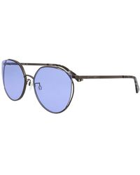 Alexander McQueen Mq0288sa 58mm Sunglasses - Blue