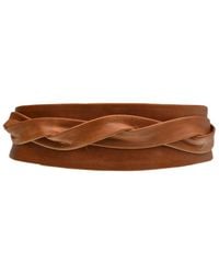 Ada - Classic Wrap Leather Belt - Lyst