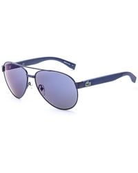 Lacoste Unisex L185s 424 60mm Sunglasses - Blue