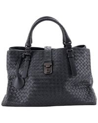 Bottega Veneta - Intrecciato Nappa Roma Bag Medium (Authentic Pre-Loved) - Lyst