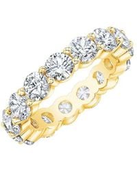 Forever Creations Signature - Forever Creations 14k 5.00 Ct. Tw. Lab Grown Diamond Eternity Ring - Lyst