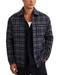 Reiss - Vitarli Wool-Blend Casual Shirt - Lyst
